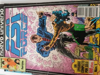 Còmics nuevo universo psi force num5, 7,8,12
