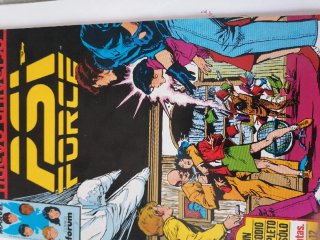 Còmics nuevo universo psi force num5, 7,8,12