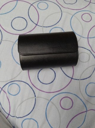 Estuche para relojes negro