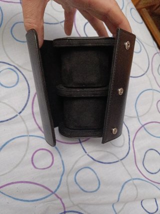 Estuche para relojes negro