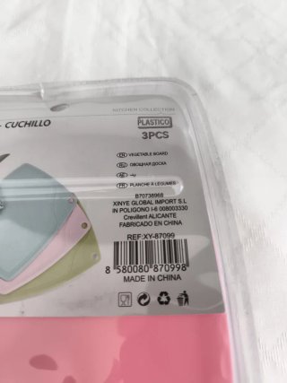 Set de cocina 3 piezas rosa nuevo