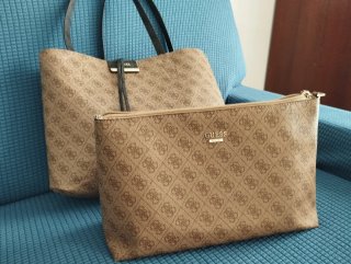 Borsa Guess double face