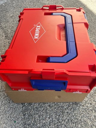 Cassetta porta attrezzi Knipex rossa