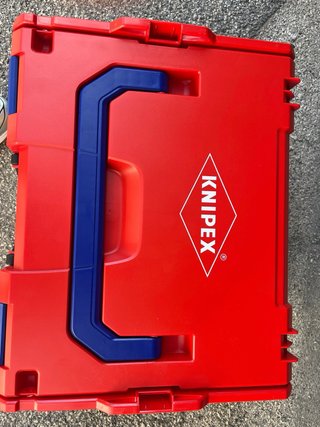 Cassetta porta attrezzi Knipex rossa