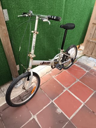 Bicicleta plegable de aluminio adulto