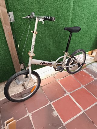 Bicicleta plegable de aluminio adulto