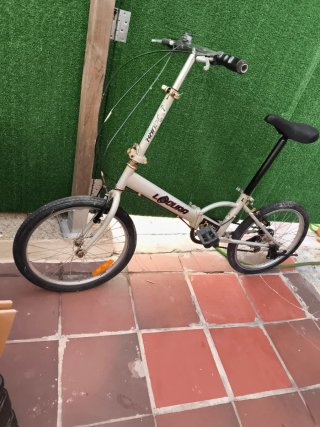 Bicicleta plegable de aluminio adulto