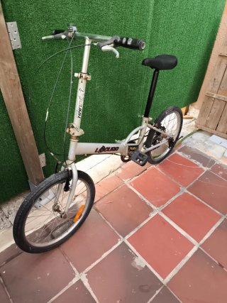 Bicicleta plegable de aluminio adulto