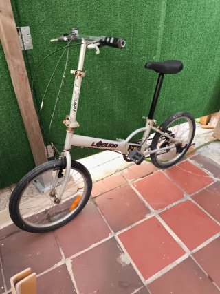 Bicicleta plegable de aluminio adulto