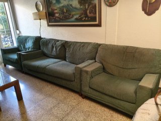 Sofá 3 plazas + 2 sofás individuales
