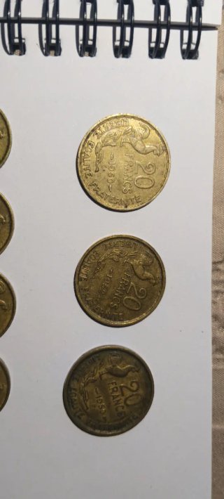 Lote 11 Monedas Francia antiguas