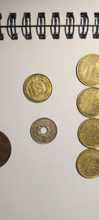 Lote 11 Monedas Francia antiguas