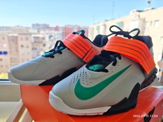 Zapatillas Nike Halterofilia Naranja/Blanco