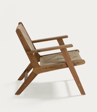 Sedia Geralda Kave Home legno acacia