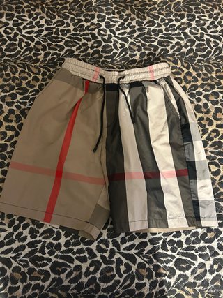 Shorts Burberry Beige Multicolor