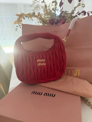 Borsa Miu Miu Rosso