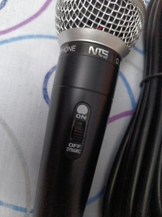 Micrófono NTS D-3 con cable