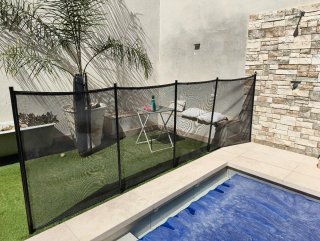 Valla seguridad piscina niños