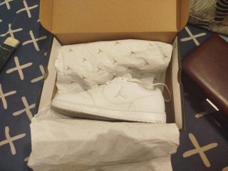 Zapatillas Jordan Blancas Usadas