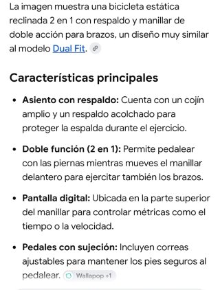 Bicicleta Estática Reclinada