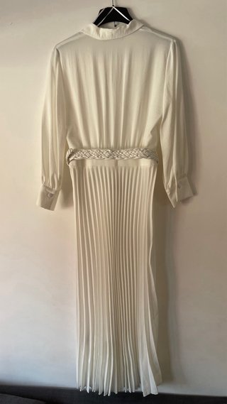 Vestido Zara Blanco Talla L