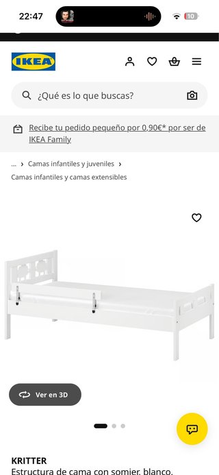 Cama infantil