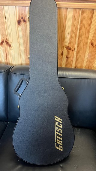 Guitarra Eléctrica Gretsch Azul y Dorada