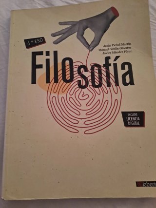 Libro Filosofía 4 de ESO