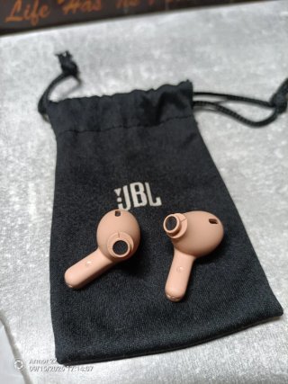 Auriculares Inalámbricos JBL Beige