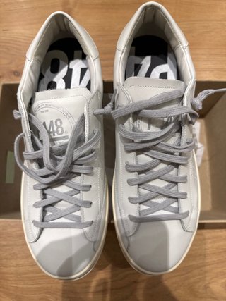 Sneakers P448 Grigio/Bianco