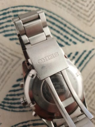 Orologio Seiko GPS Solar da Uomo in Acciaio