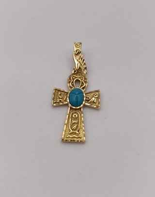 Colgante Oro 18k - Cruz - 6,78gr