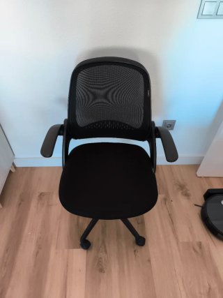 Silla de escritorio Hbada Negra