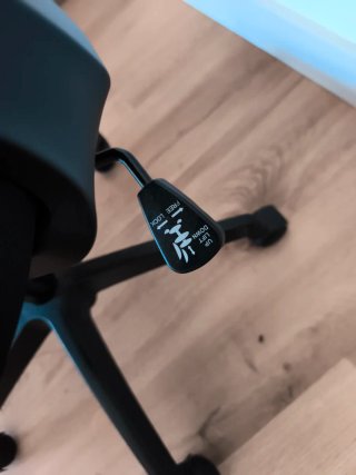 Silla de escritorio Hbada Negra