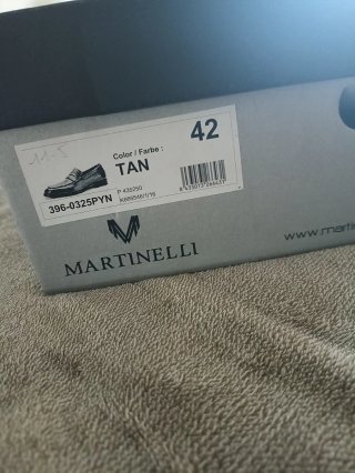 Zapatos de piel Martinelli Marrón Hombre