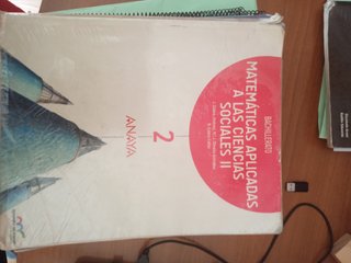 Libro texto 2 bachillerato Matemáticas aplicadas