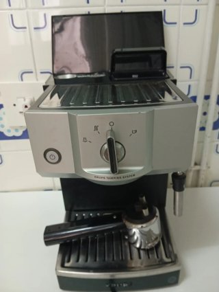 Una cafetera que funciona bien