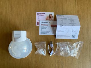 Sacaleches Eléctrico Manos Libres Momcozy S12 Pro