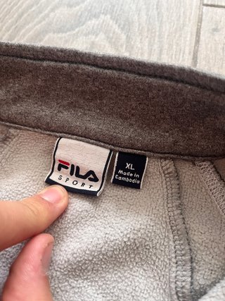 Chaqueta deportiva Fila Sport gris XL