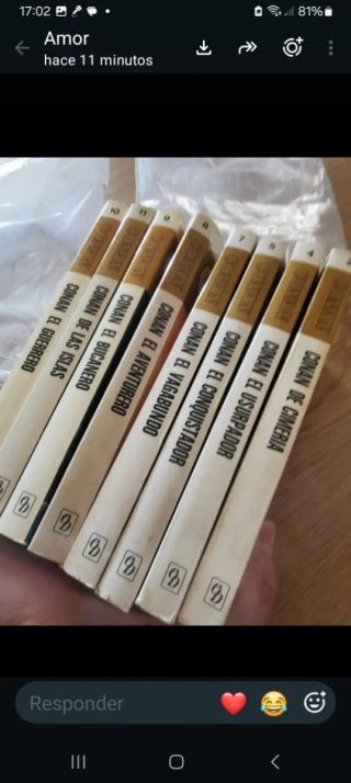 Novelas Conan Bruguera