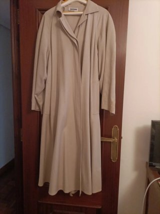Gabardina marimina beige