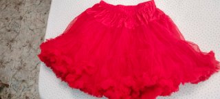 Cancán Banned rojo talla xl/2xl