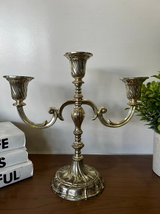 Pareja Candelabros Vintage BMF Alemania