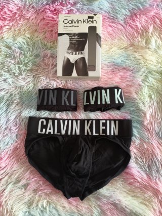 3 Calzoncillos Calvin Klein Algodón Talla S