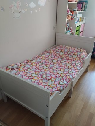 Cama infantil Ikea Sundvik blanca