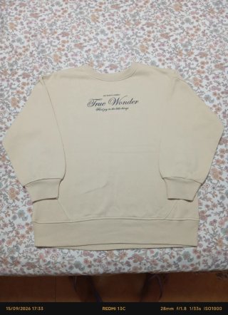 Sudadera True Wonder niña