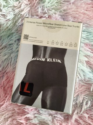 3 Calzoncillos Calvin Klein Microfibra Talla S