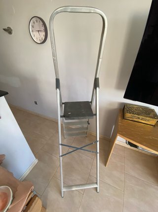 Escalera Aluminio 5 Peldaños Plegable