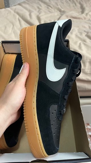 Nike Air Force 1 '07 Negro/Marrón
