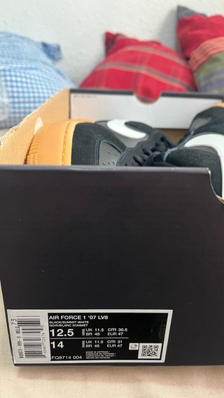 Nike Air Force 1 '07 Negro/Marrón